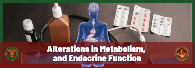 Alterations in Metabolism and Endocrine Function